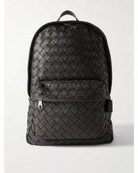 Bottega Veneta - Intrecciato Full-grain Leather Backpack - Lyst