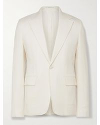 Gabriela Hearst - Leiva Slim-fit Wool-twill Suit Jacket - Lyst