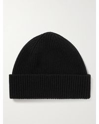 MR P. - Ribbed Wool Beanie - Lyst