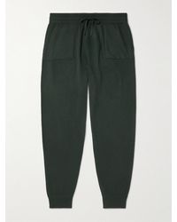MR P. - Tapered Wool And Cashmere-Blend Sweatpants - Lyst