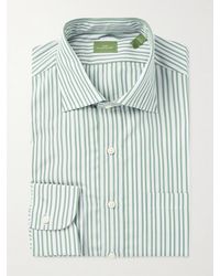 Sid Mashburn - Striped Cotton-Poplin Shirt - Lyst