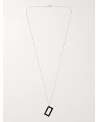 Le Gramme - 21/10ths Sterling Silver and Ceramic Necklace - Lyst