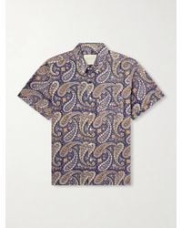 Kardo - Ron Button-Down Collar Paisley-Print Cotton Shirt - Lyst