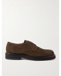 MR P. - Jacques Regenerated Suede By Evolo® Derby Shoes - Lyst