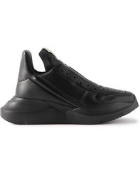 Rick Owens - Geth Runner Leather Sneakers - Lyst