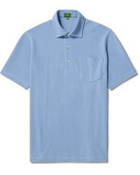 Sid Mashburn - Pima Cotton-piqué Polo Shirt - Lyst
