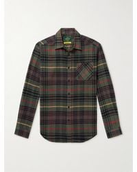 Portuguese Flannel - Tip Checked Cotton-flannel Shirt - Lyst