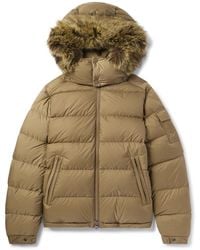 Moncler - Mayaf Faux Fur-Trimmed Quilted Shell Down Jacket - Lyst