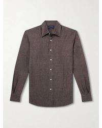 Thom Sweeney - Linen Shirt - Lyst