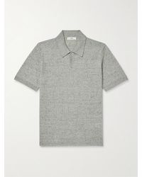 MR P. - Linen Polo Shirt - Lyst