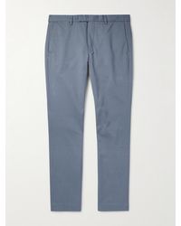 Polo Ralph Lauren - Pantaloni chino slim-fit a gamba dritta in twill di misto cotone - Lyst