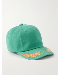 Visvim - Excelsior II Embroidered Cotton-Canvas Cap - Lyst