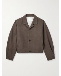 Amomento - Cropped Wool-blend Jacket - Lyst