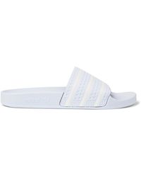 adidas adilette textured rubber slides