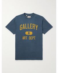 GALLERY DEPT. - T-shirt in jersey di cotone con logo Art Dept - Lyst