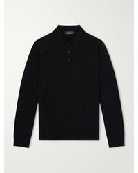 Slowear - Zanone Slim-Fit Flexwool Polo Shirt - Lyst