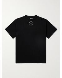 SAINT Mxxxxxx - Born X Raised T-Shirt aus Baumwoll-Jersey mit Stickerei und Logoprint - Lyst