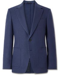 Tom Ford - Shelton Wool, Mohair, Silk And Linen-Blend Blazer - Lyst