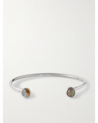 Mikia - Sterling Silver Labradorite Cuff - Lyst
