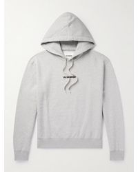 Jil Sander - Logo Hoodie - Lyst