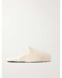 Tekla - Shearling Slippers - Lyst