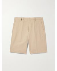 Loro Piana - Jarno Straight-Leg Stretch-Cotton Bermuda Shorts - Lyst