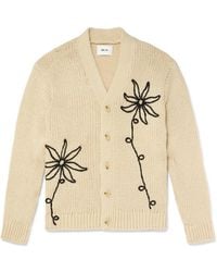 NN07 - Mika Flower 6620 Embroidered Recycled Knitted Cardigan - Lyst