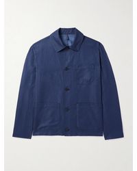 Slowear - Venezia 1951 Cotton And Linen-blend Twill Chore Jacket - Lyst