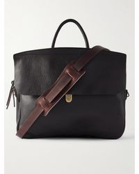 Bleu De Chauffe - Zeppo Full-Grain Leather Briefcase - Lyst
