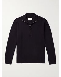 NN07 - Harald 6530 Knitted Half-zip Sweater - Lyst
