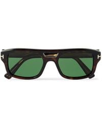 Tom Ford - Navigator Aviator-Style Acetate Sunglasses - Lyst
