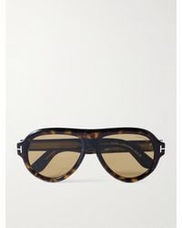 Tom Ford - Icon Pilot Aviator-Style Acetate Sunglasses - Lyst