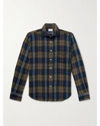 Hartford - Paul Checked Cotton-Flannel Shirt - Lyst