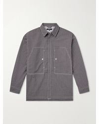 Comme des Garçons - Checked Cotton-Shell Overshirt - Lyst