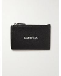 Balenciaga - Iconic Monogram Calfskin Card Holder - Lyst