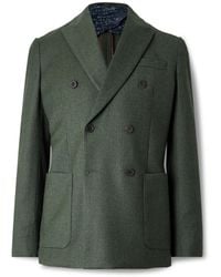 Paul Smith - Double-breasted Wool And Cashmere-blend Suit Jacket - Lyst
