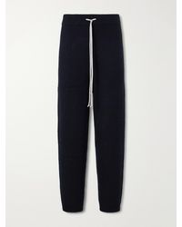 Rick Owens - Straight-leg Knitted Cashmere-blend Sweatpants - Lyst