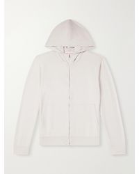 Orlebar Brown - Mathers Wool-jersey Zip-up Hoodie - Lyst