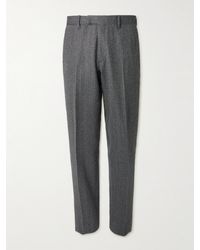 MR P. - Straight-Leg Herringbone Virgin Wool Suit Trousers - Lyst