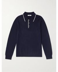 MR P. - Cashmere Polo Sweater - Lyst