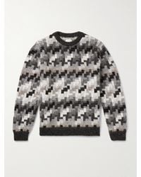 Aimé Leon Dore - Pullover aus Jacquard-Strick aus einer Alpakawollmischung - Lyst