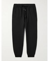 Tom Ford - Schmal zulaufende Jogginghose aus Baumwoll-Jersey - Lyst