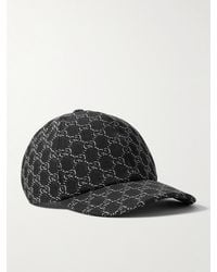 Gucci - Monogrammed Wool-Twill Baseball Cap - Lyst