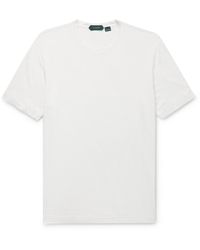Incotex - Zanone Stretch-linen T-shirt - Lyst