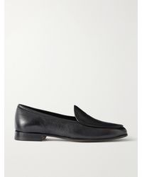MR P. - Full-Grain Deerskin Leather Loafers - Lyst