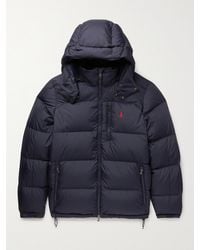 Polo Ralph Lauren - Hooded Logo Quilted Shell Jacket - Lyst