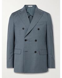 Boglioli - K-jacket Slim-fit Double-breasted Unstructured Virgin Wool Suit Jacket - Lyst