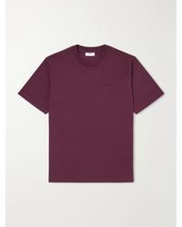 NN07 - Adam 3209 Logo-Embroidered Pima Cotton-Jersey T-Shirt - Lyst