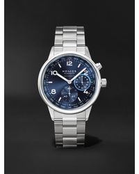Nomos - Club Sport Neomatik Worldtimer Blue Automatic 40mm Stainless Steel Watch - Lyst