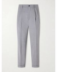 Barena - Straight-Leg Pleated Virgin Wool Suit Trousers - Lyst